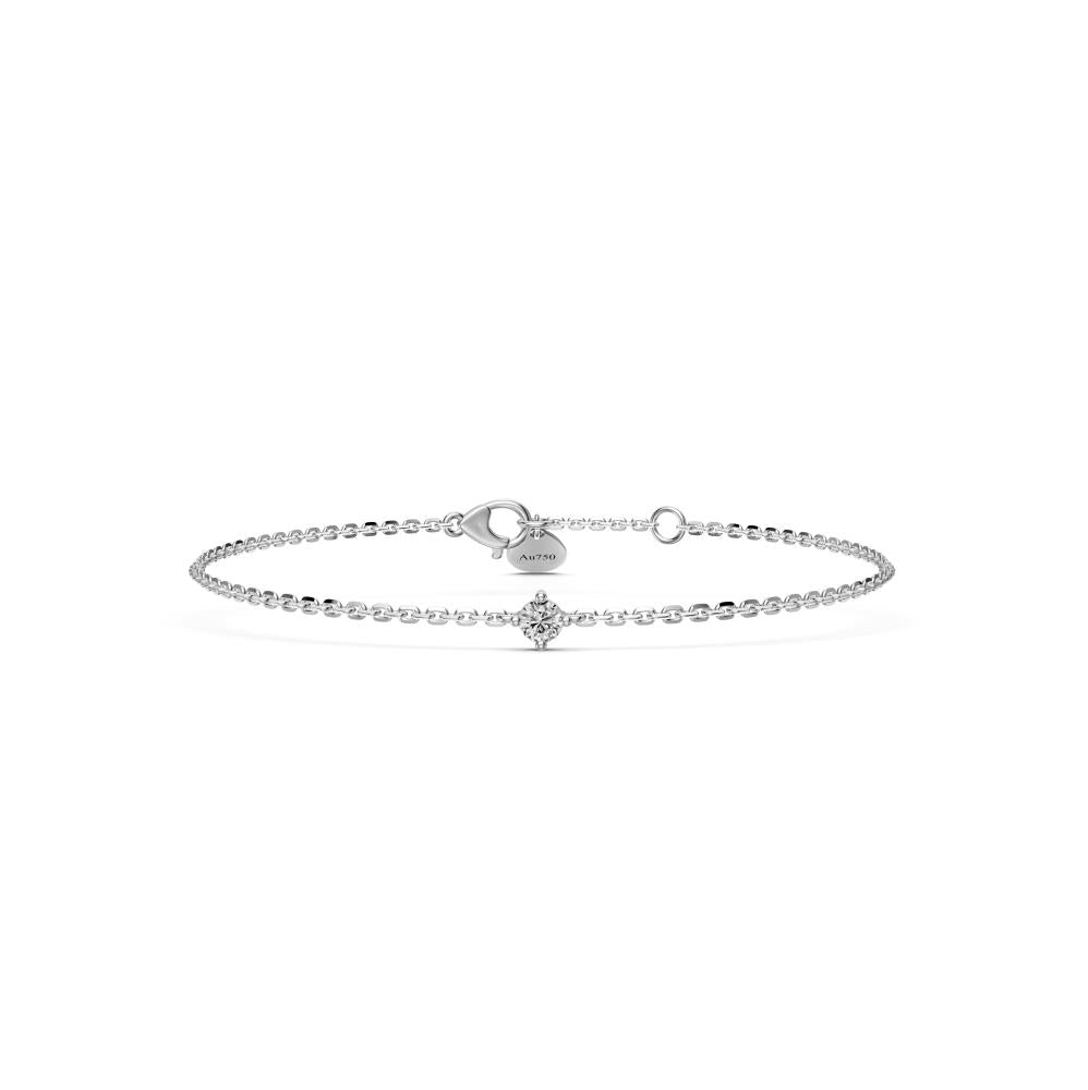 White Gold Bracelet with Diamond