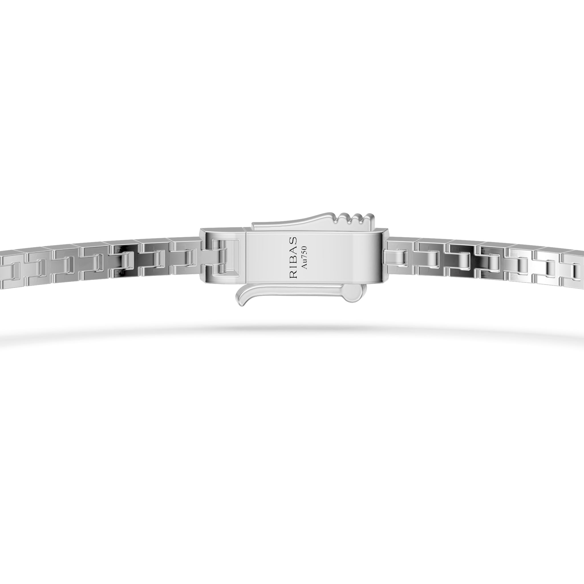 Diamond Tennis Bracelet in White Gold