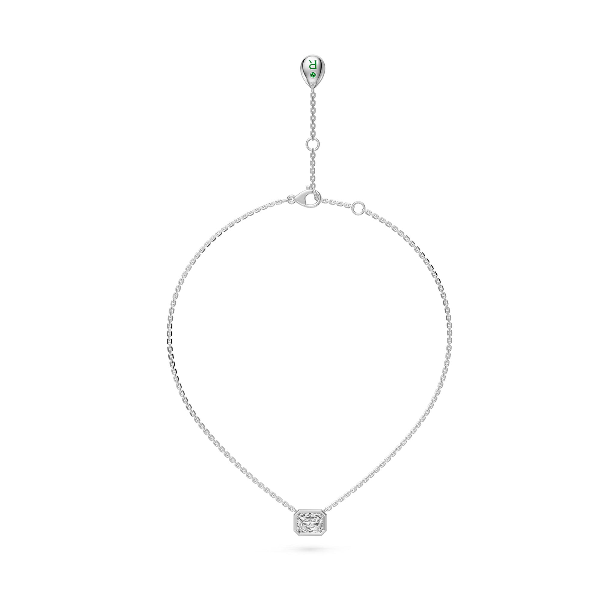 Balto aukso kaklo papuošalas