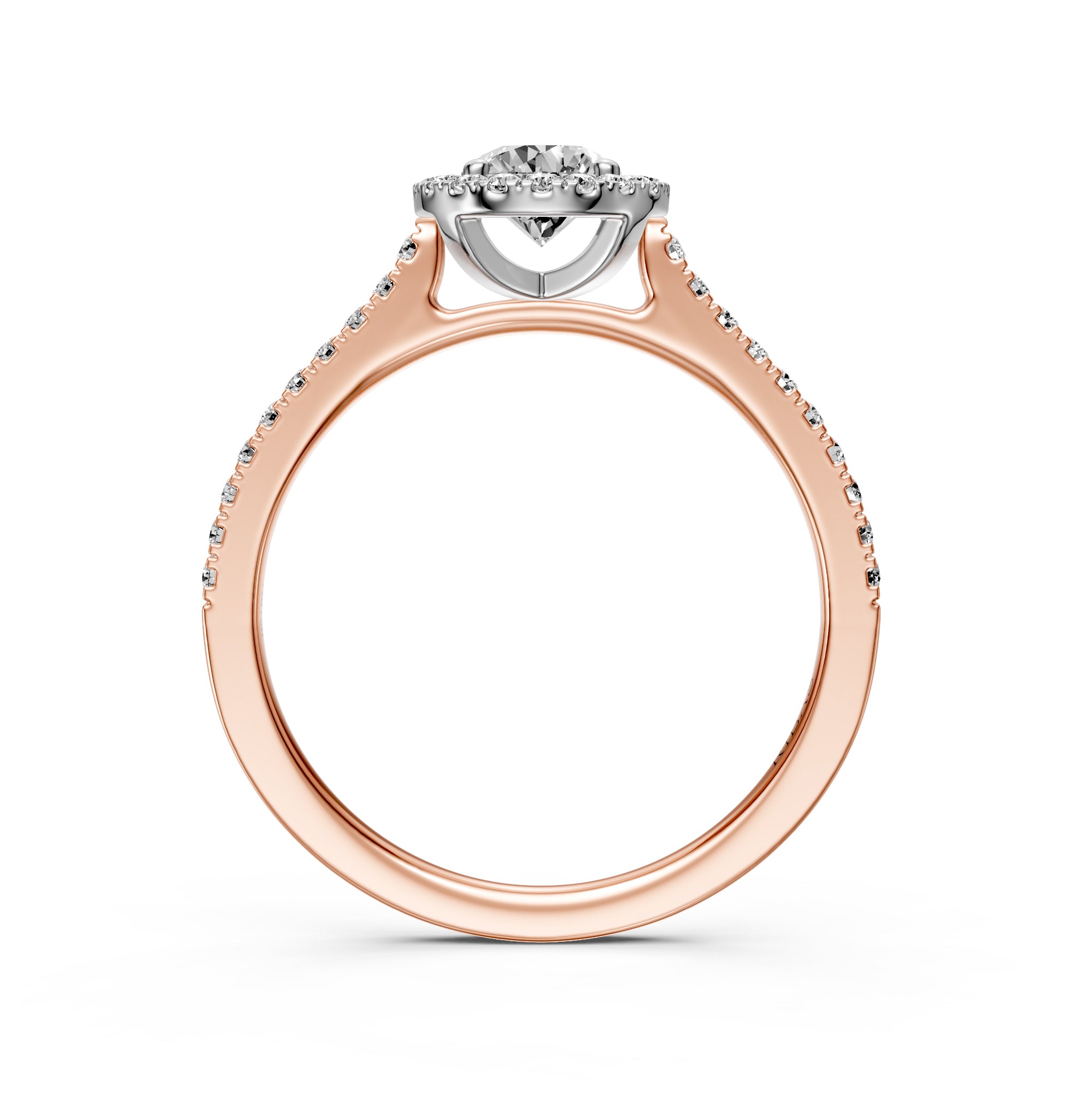 Diamond Ring in Rose Gold