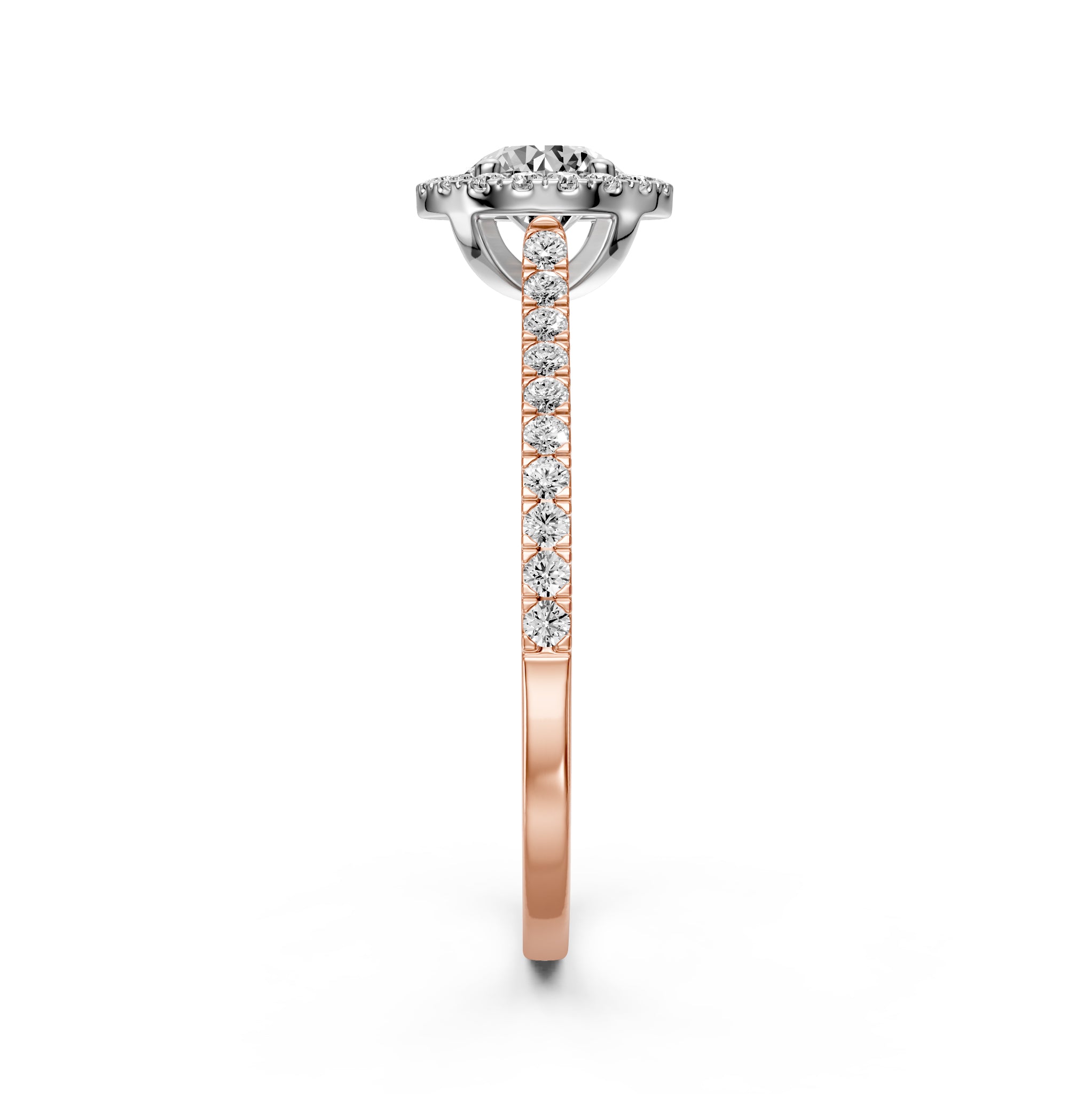 Diamond Ring in Rose Gold