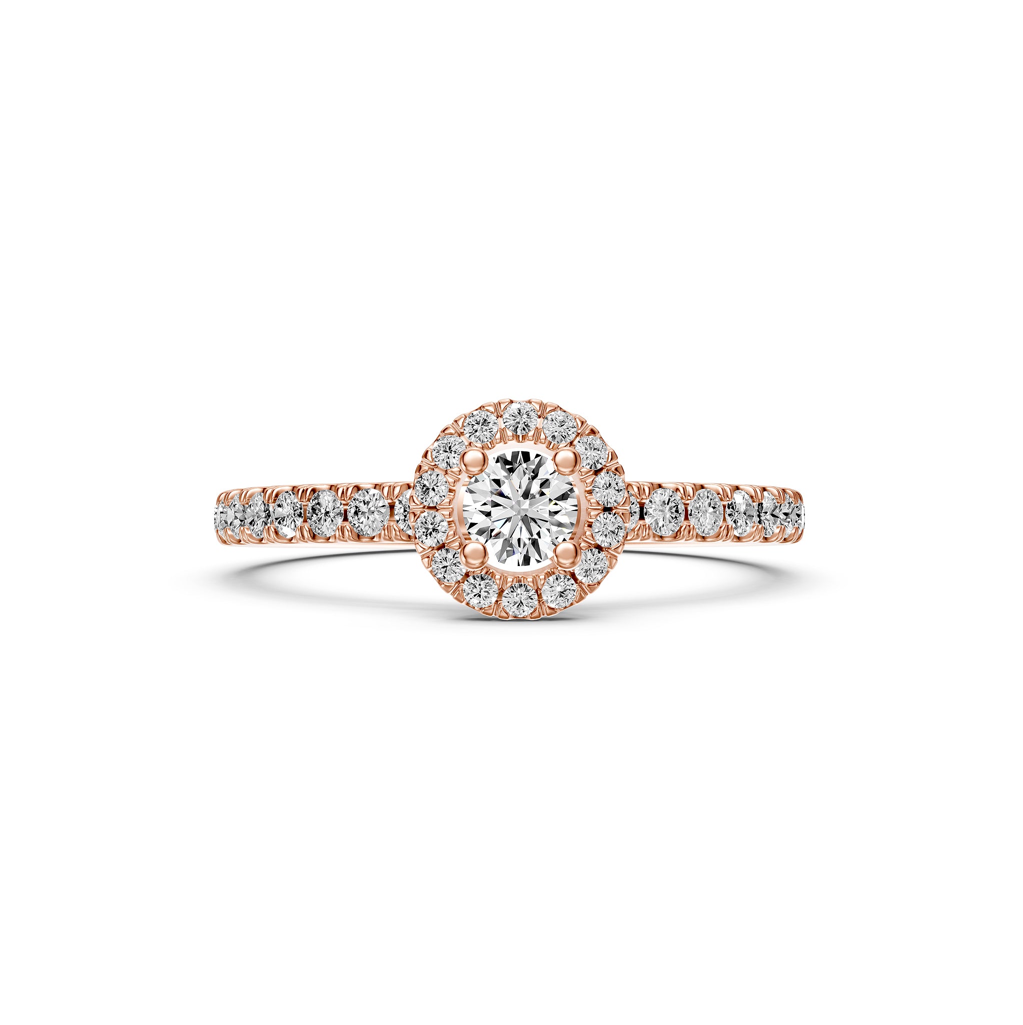 Diamond Ring in Rose Gold