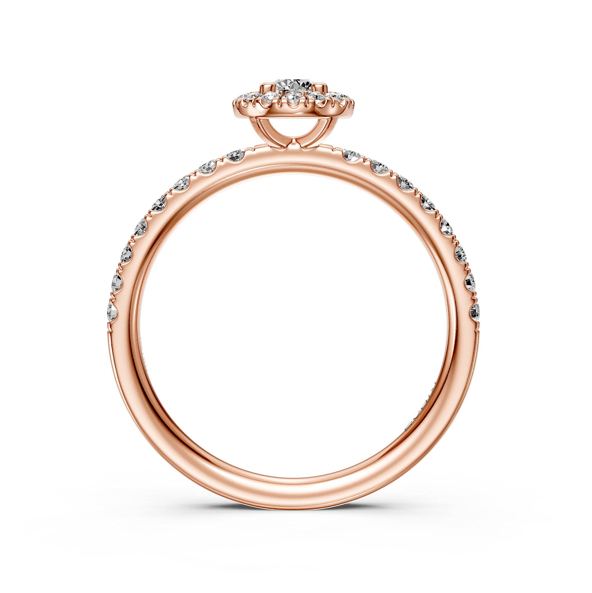 Diamond Ring in Rose Gold