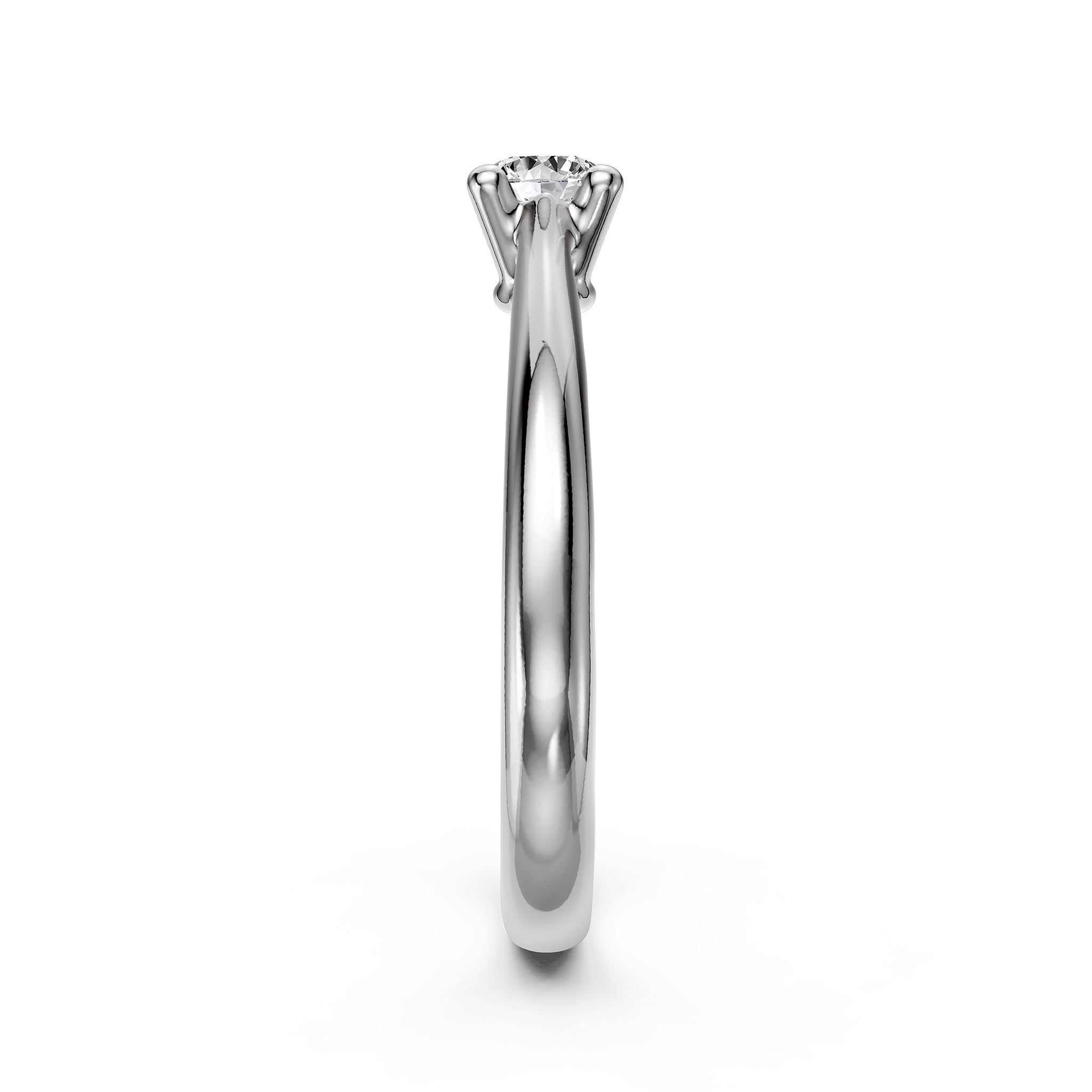 Diamond Ring in White Gold