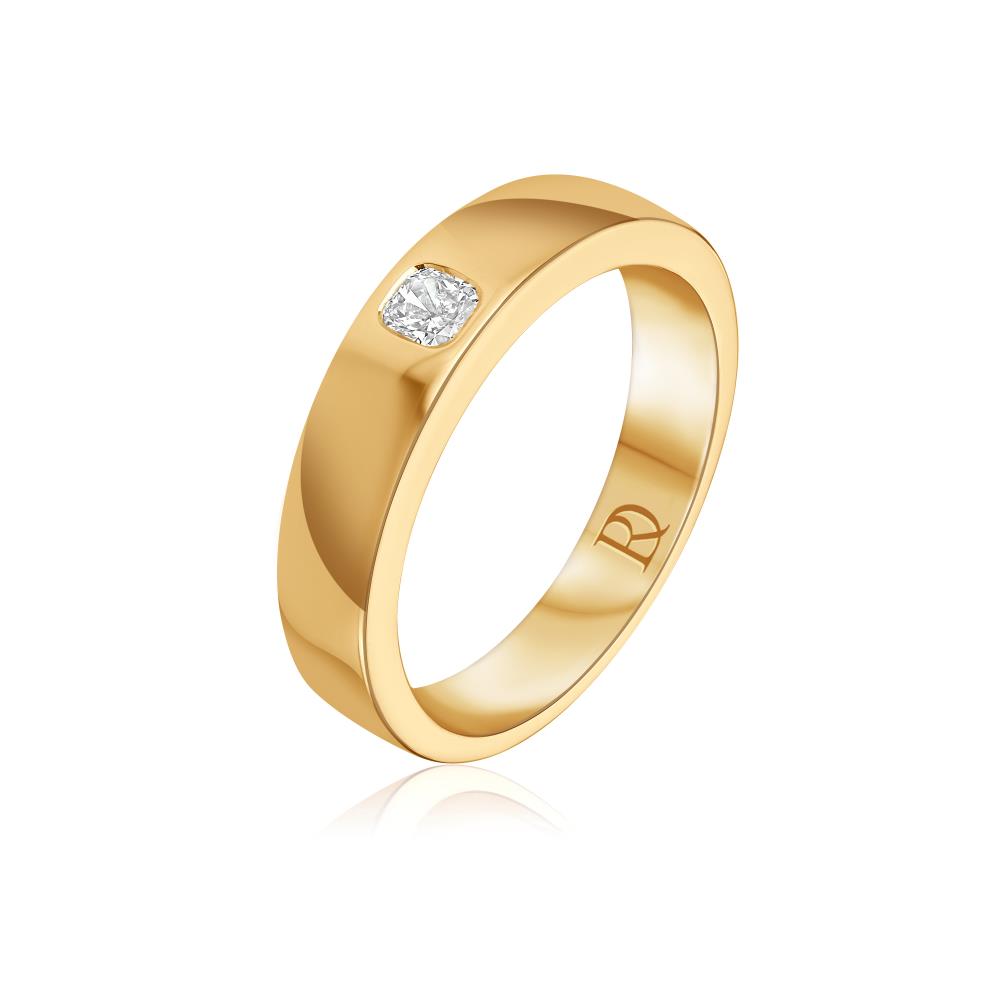 Wedding Diamond Band Ring in Yellow Gold