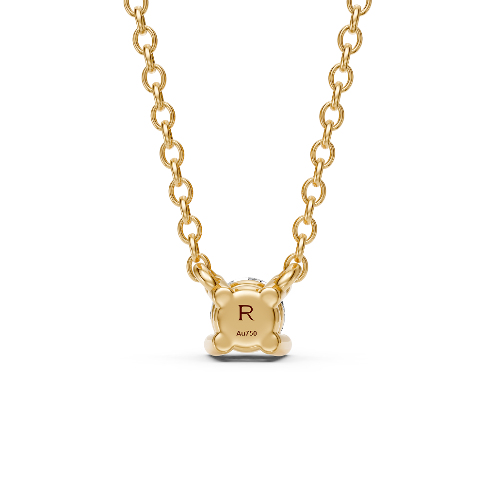 Diamond Necklace in Yellow Gold