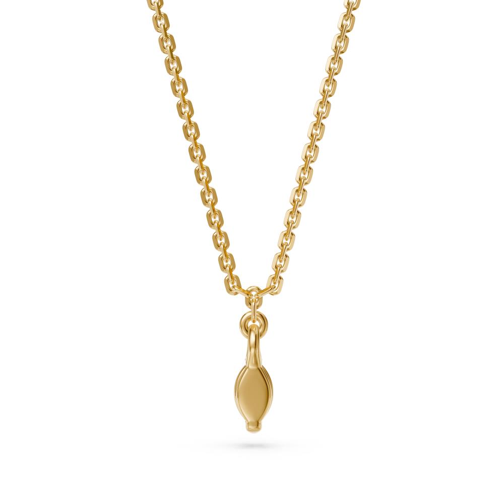 Diamond Necklace in Yellow Gold