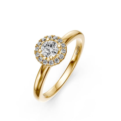 Diamond Ring in Yellow Gold