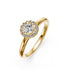 Diamond Ring in Yellow Gold
