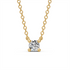 Diamond Necklace in Yellow Gold