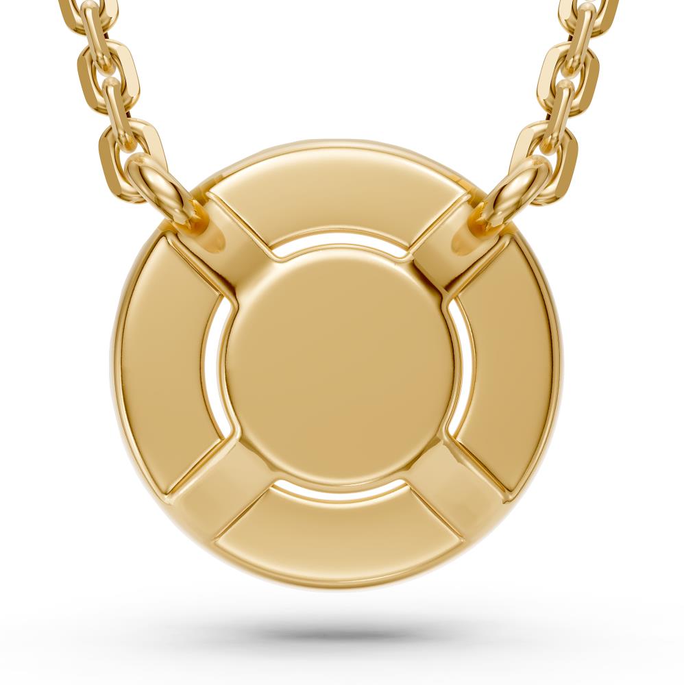 Diamond Necklace in Yellow Gold