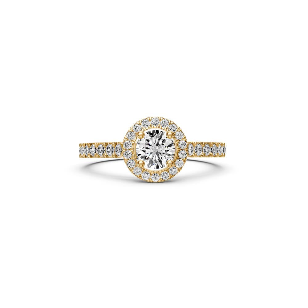 Diamond Ring in Yellow Gold