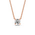 Diamond Necklace in Rose Gold