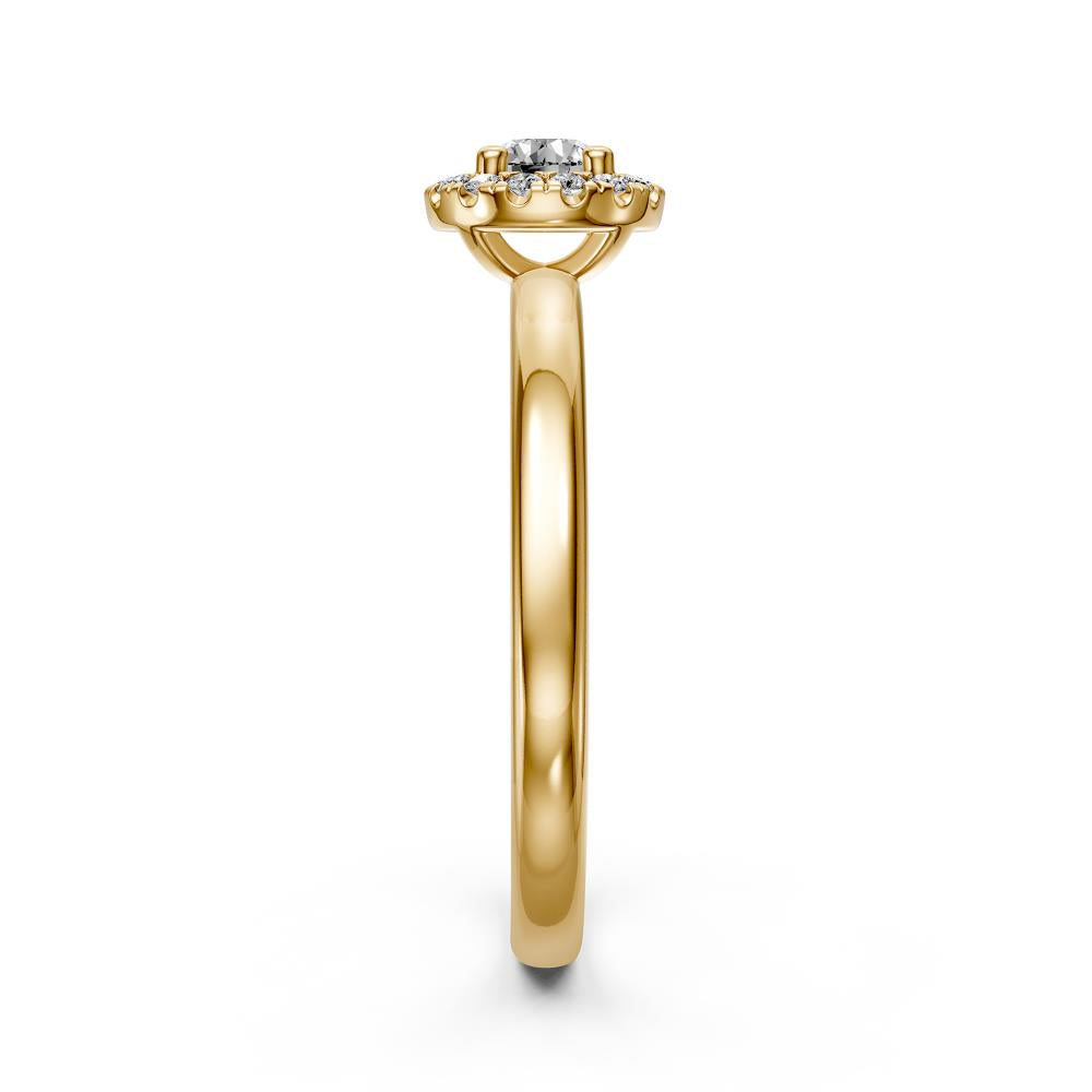 Diamond Ring in Yellow Gold