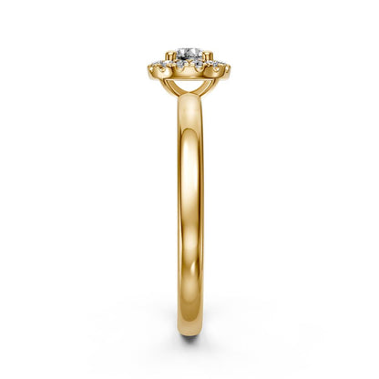 Diamond Ring in Yellow Gold