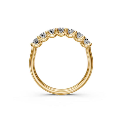 Diamond Ring in Yellow Gold - Slim