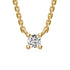 Diamond Necklace in Yellow Gold