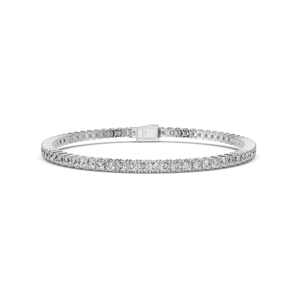 Diamond Tennis Bracelet in White Gold