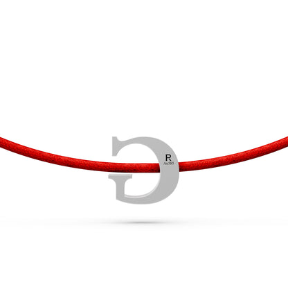 String bracelet with Diamond in White Gold