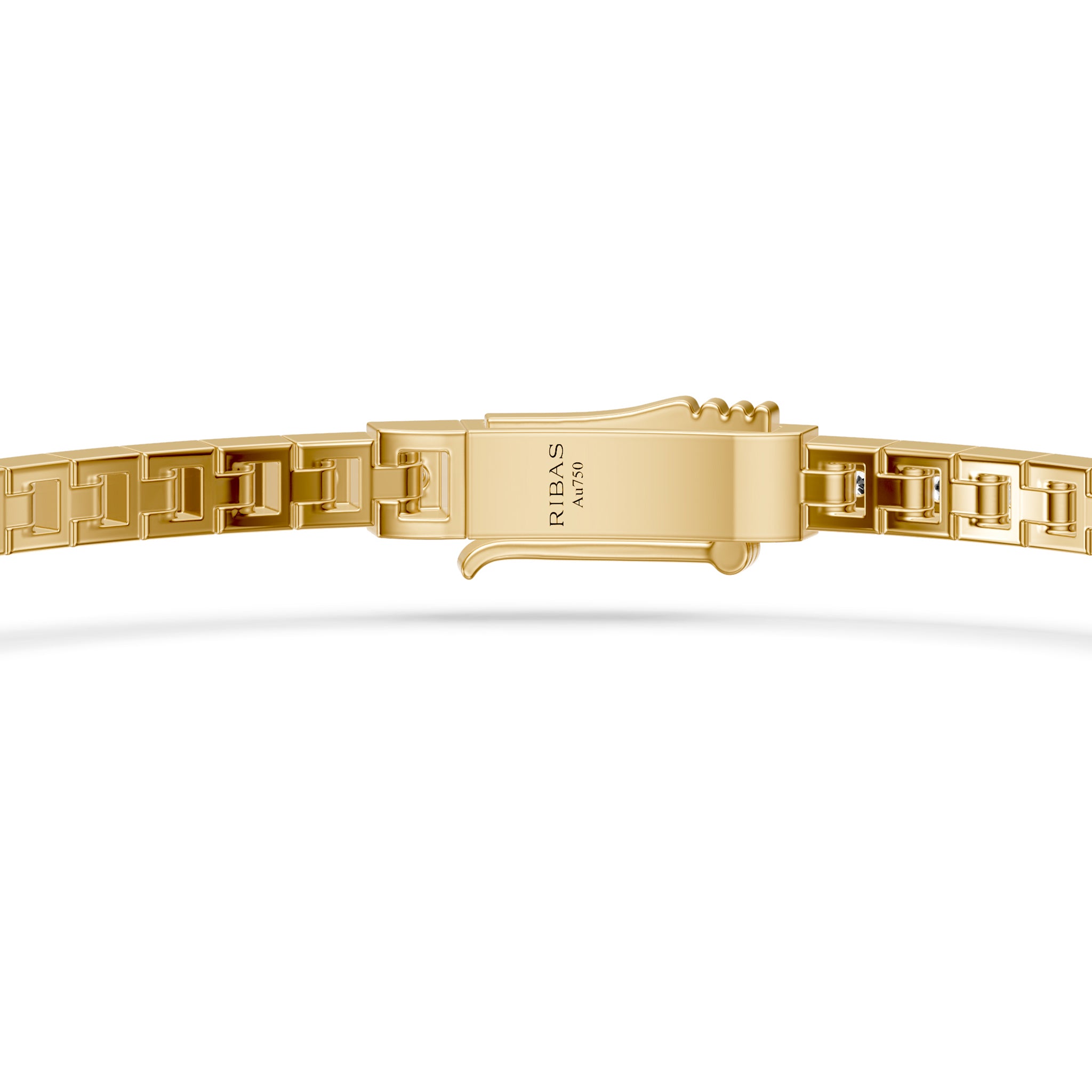 Diamond Tennis Bracelet in Yellow Gold