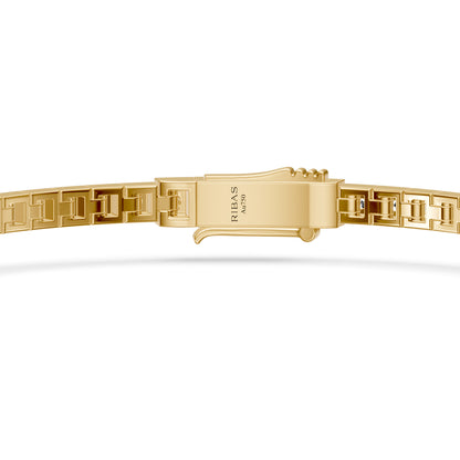 Diamond Tennis Bracelet in Yellow Gold