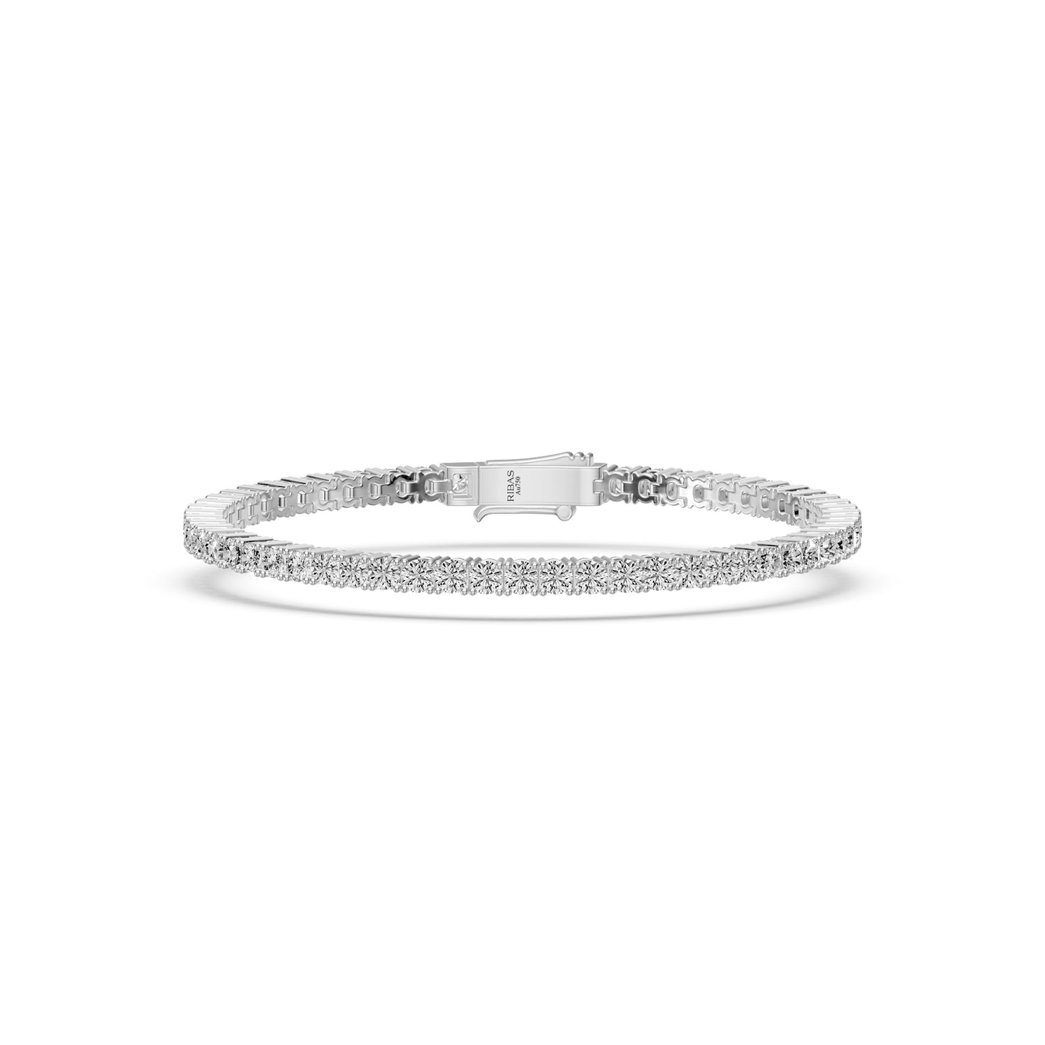 Diamond Tennis Bracelet in White Gold