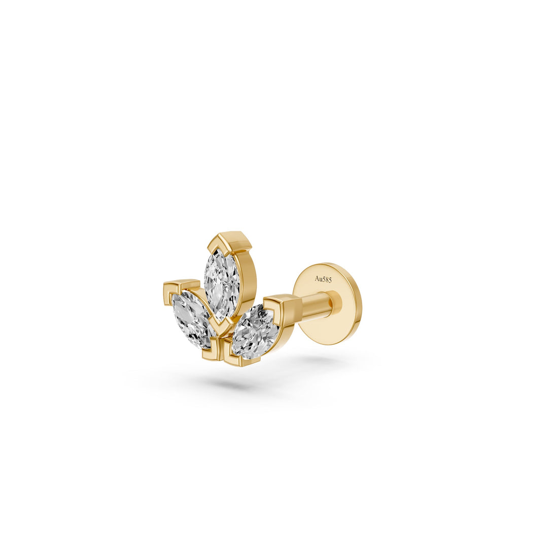 Piercing in Yellow Gold