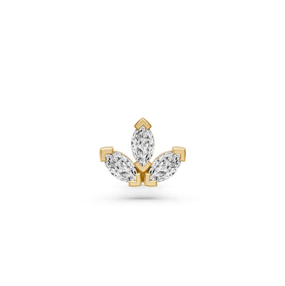 Piercing in Yellow Gold