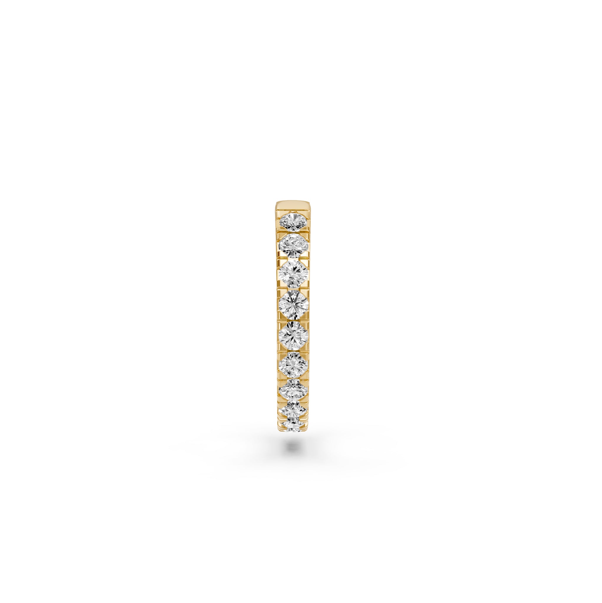 Sapphire Cuff Earring in Yellow Gold