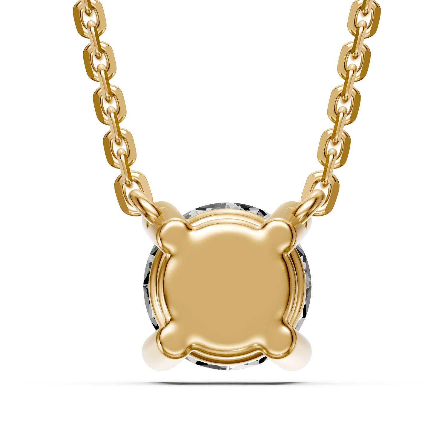 Diamond Necklace in Yellow Gold