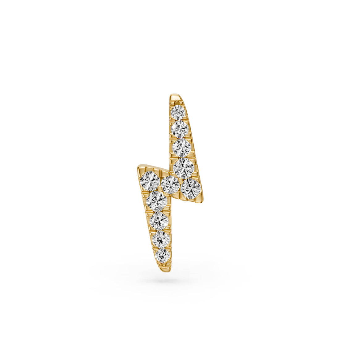 Diamond Piercing in Yellow Gold