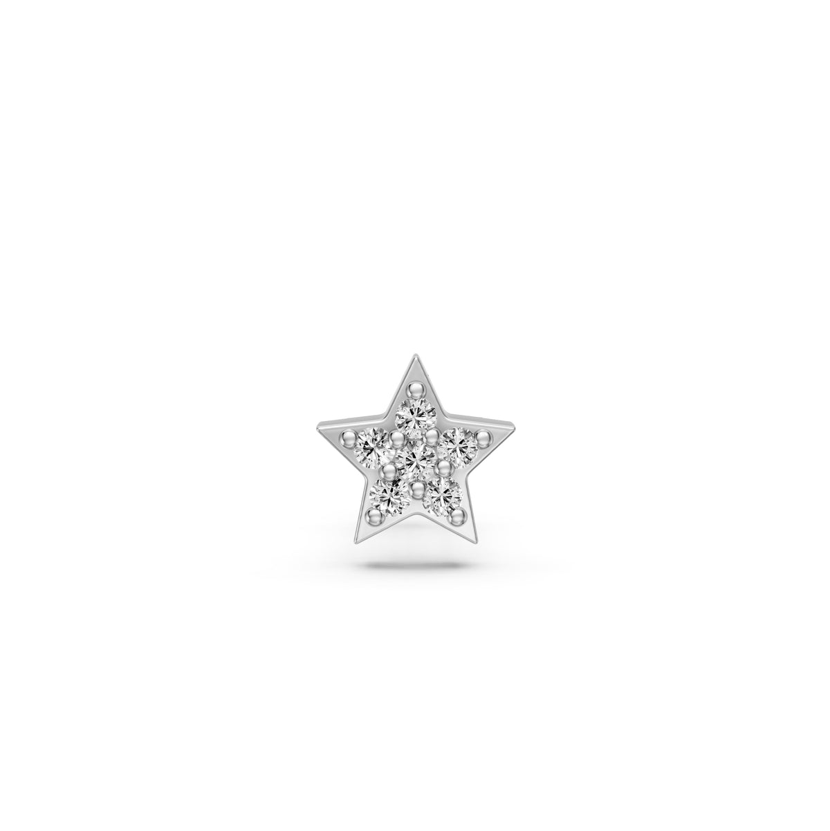 Piercing in White Gold