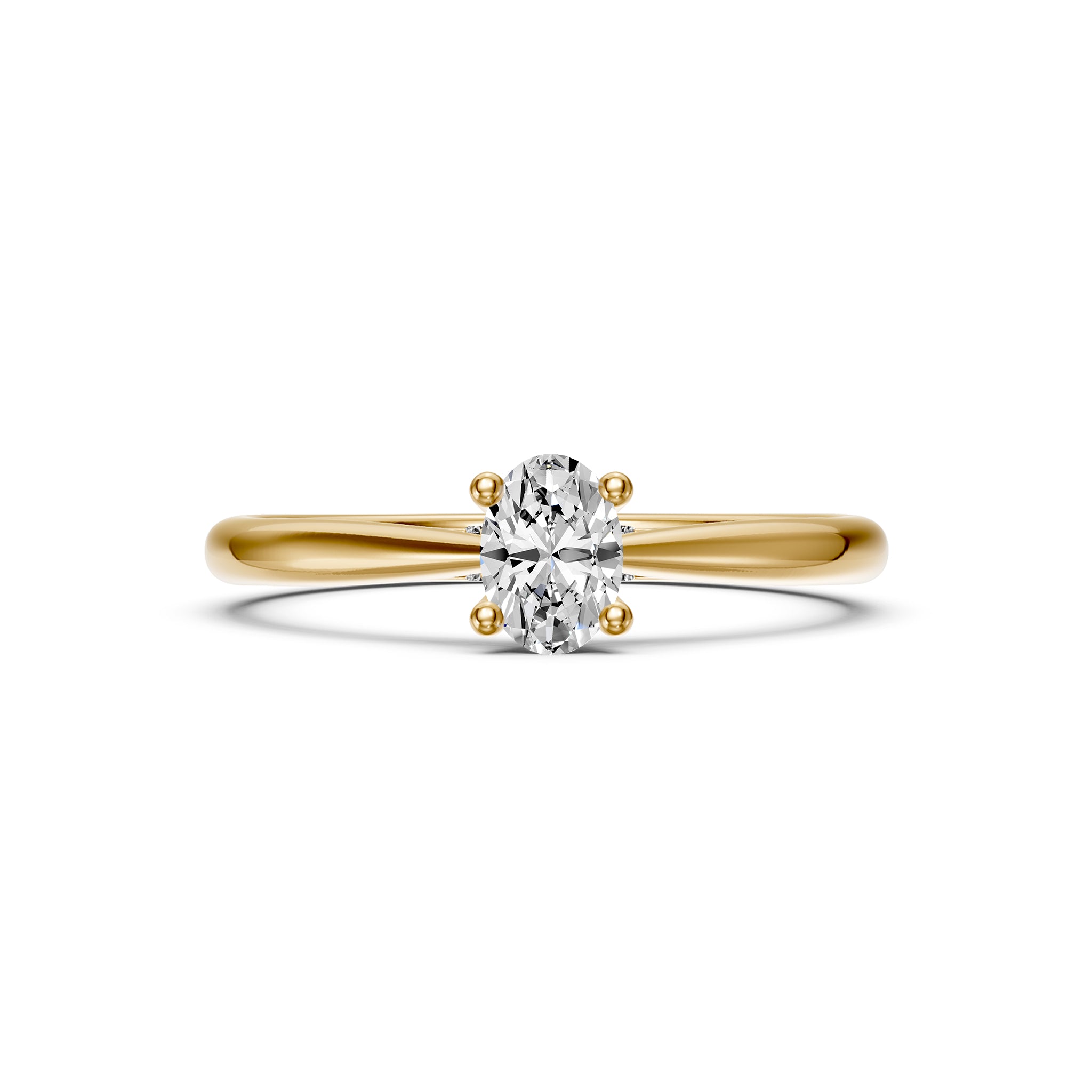 Diamond Ring in Yellow Gold