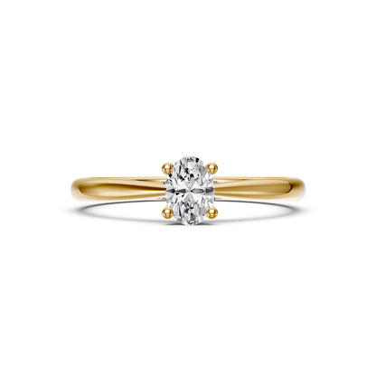 Diamond Ring in Yellow Gold