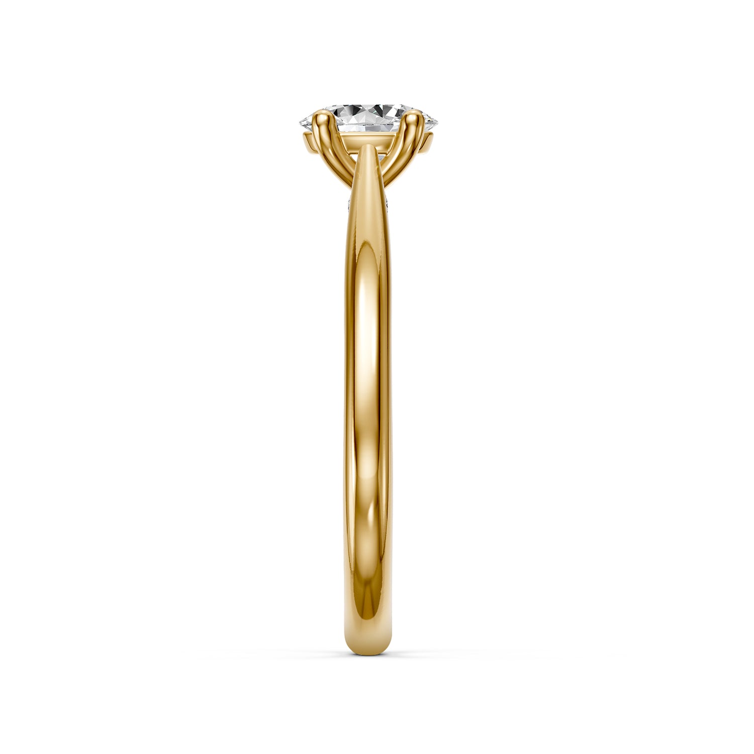 Diamond Ring in Yellow Gold
