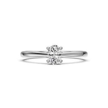 Diamond Ring in White Gold