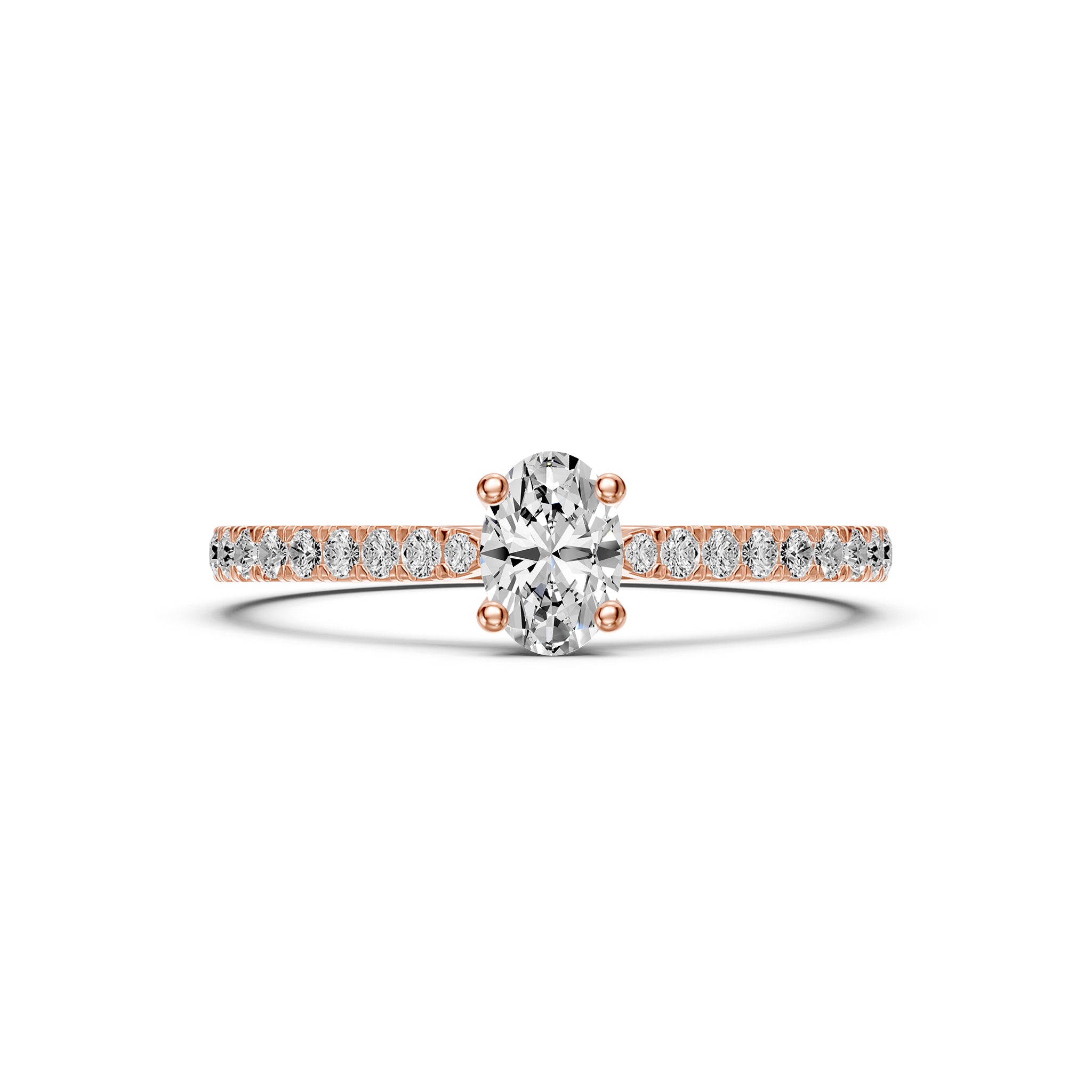 Diamond Ring in Rose Gold