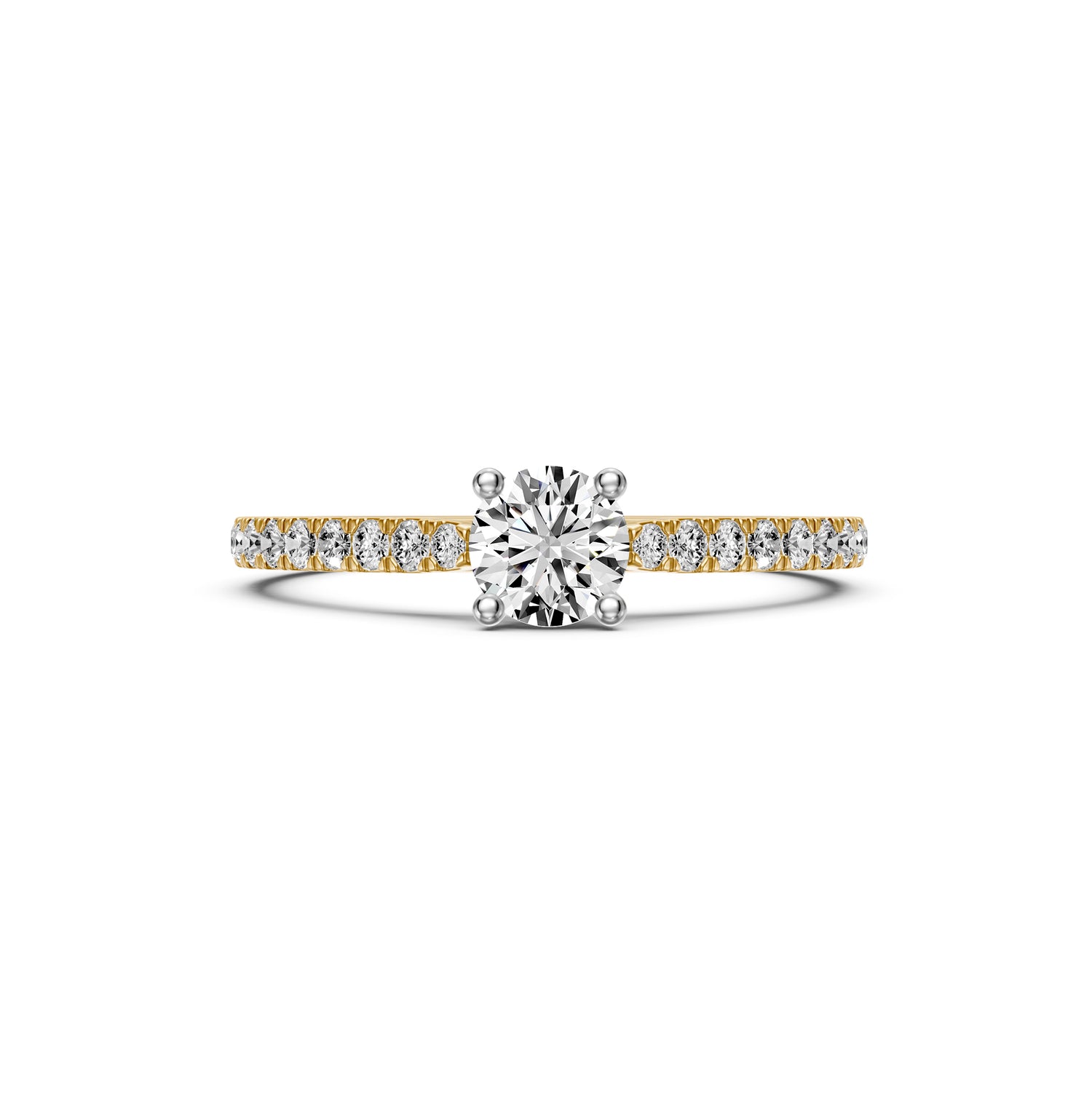 Diamond Ring in Yellow Gold