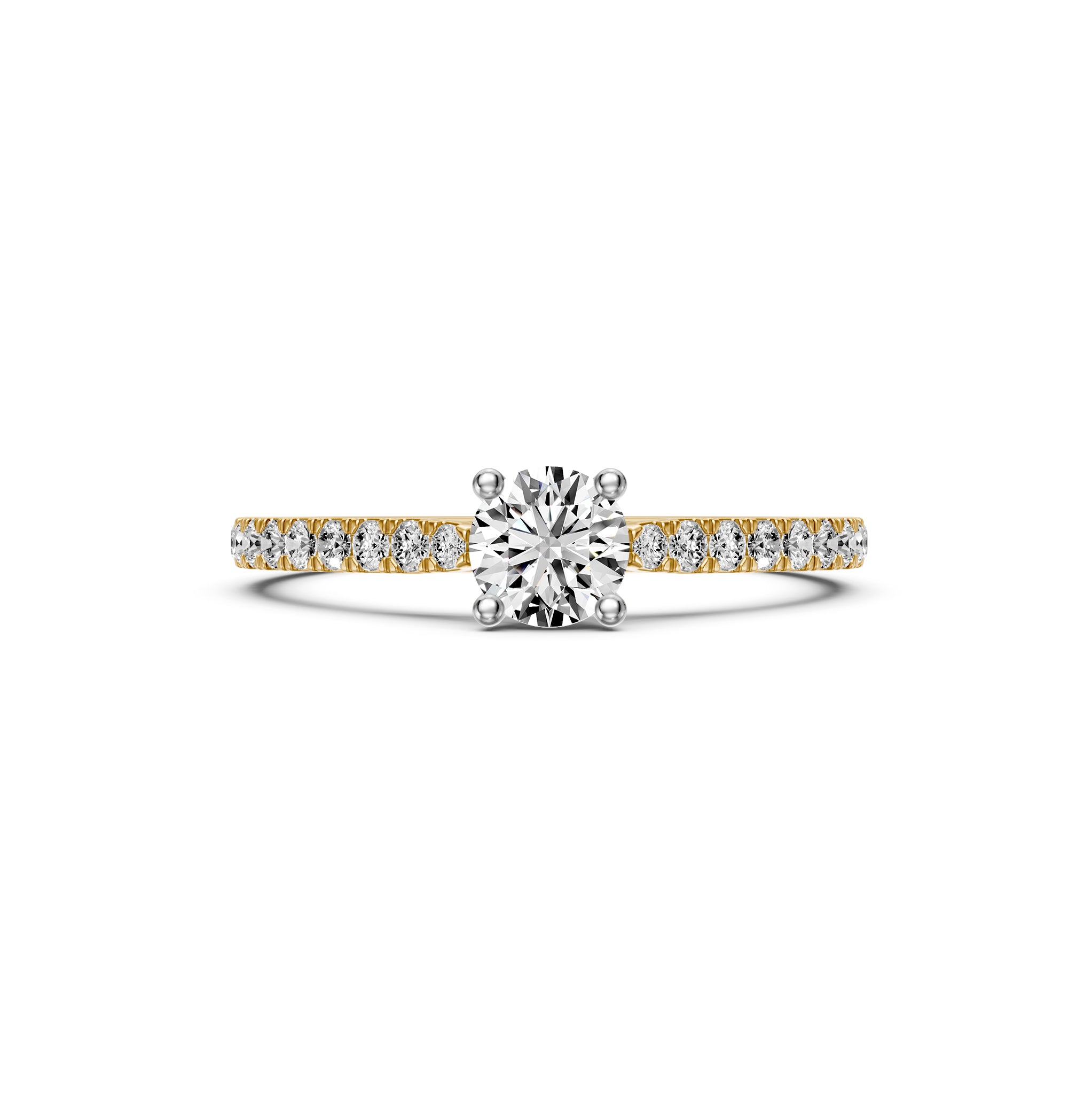 Diamond Ring in Yellow Gold