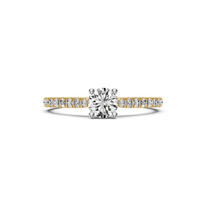 Diamond Ring in Yellow Gold