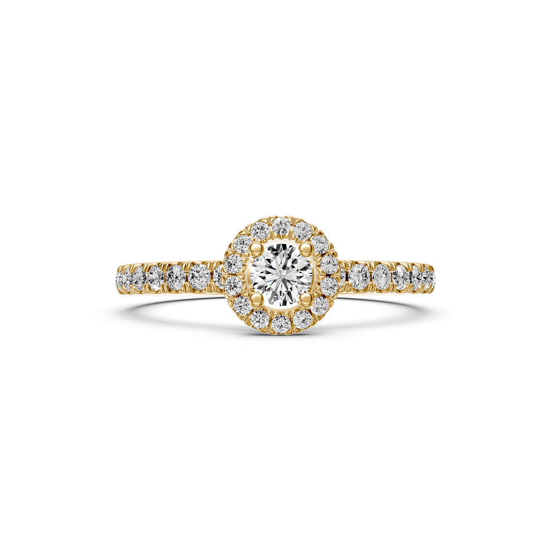 Diamond Ring in Yellow Gold