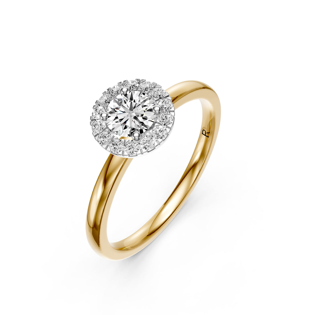 Diamond Ring in Yellow Gold