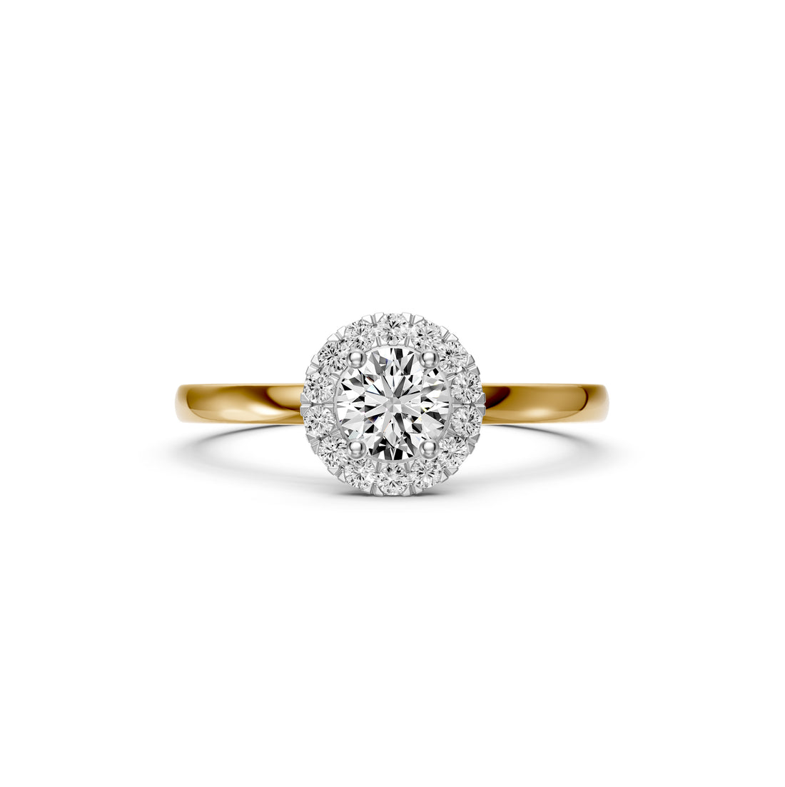 Diamond Ring in Yellow Gold