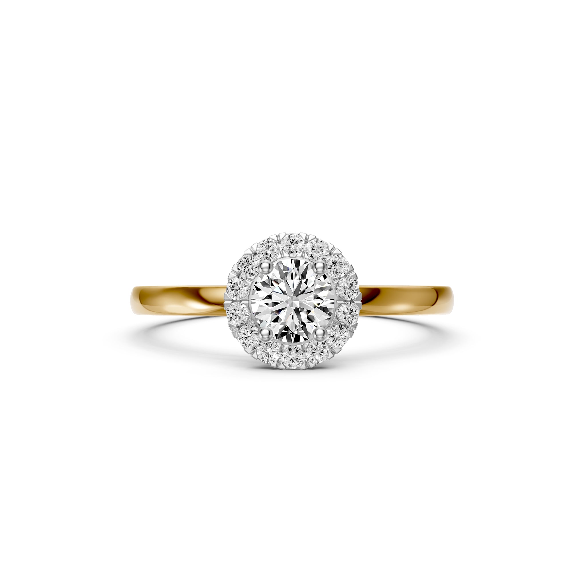 Diamond Ring in Yellow Gold