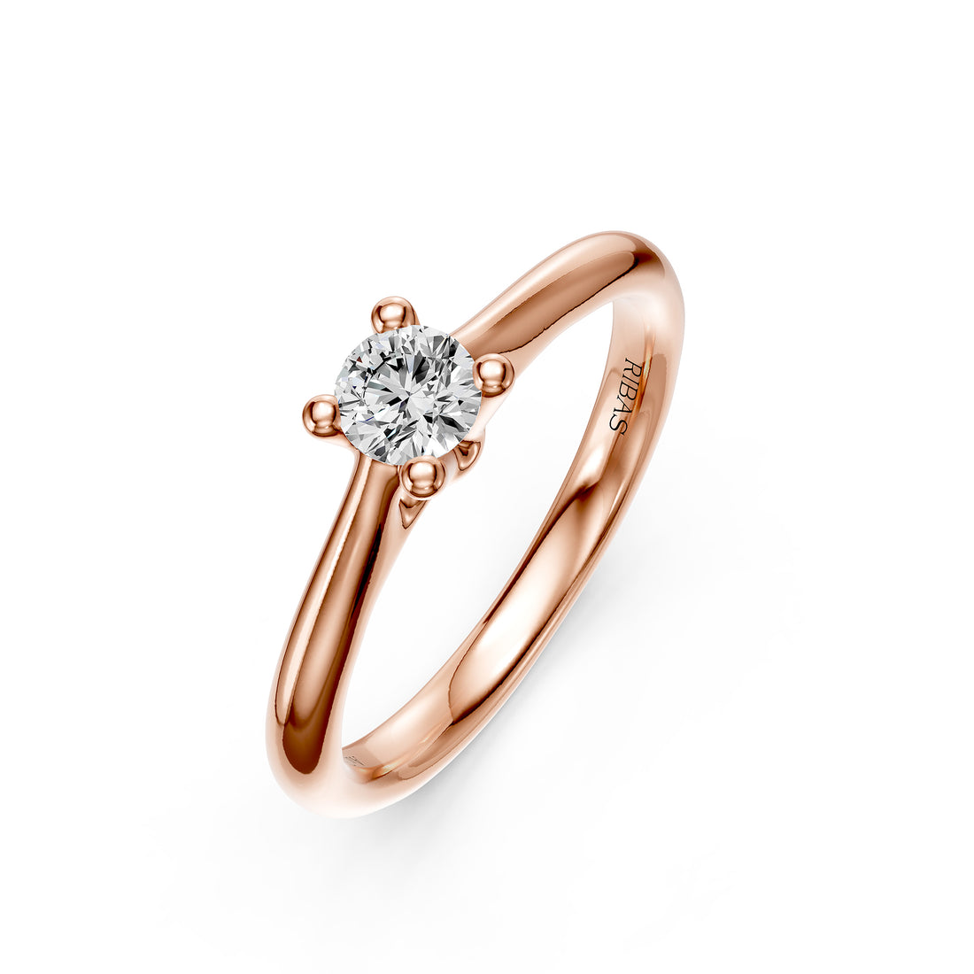 Diamond Ring in Rose Gold