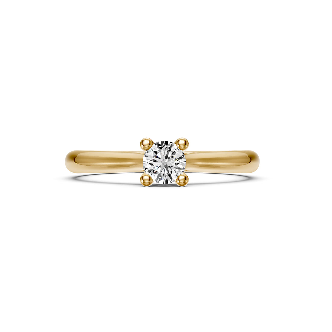 Diamond Ring in Yellow Gold