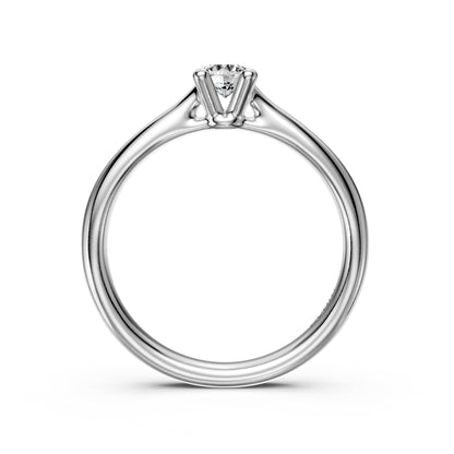 Diamond Ring in White Gold