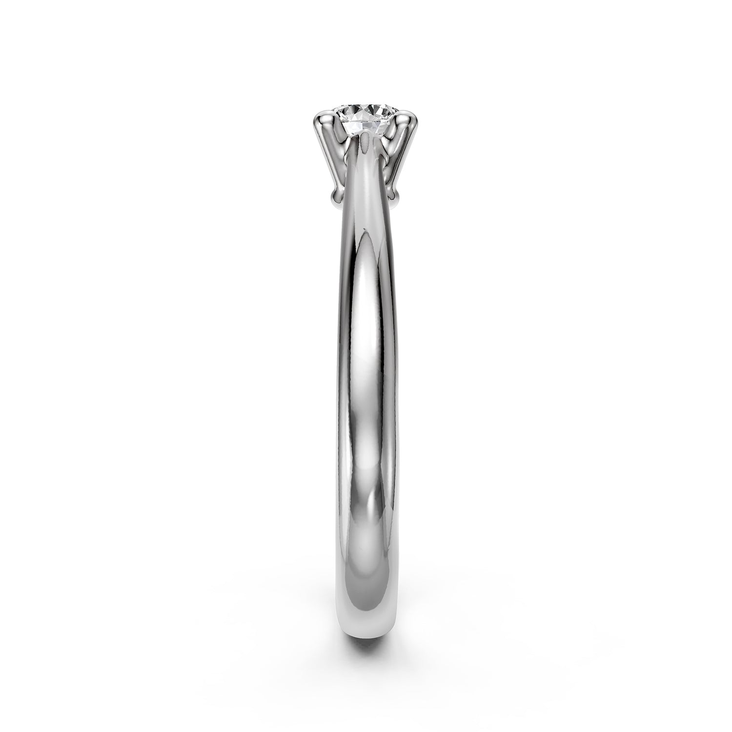 Diamond Ring in White Gold