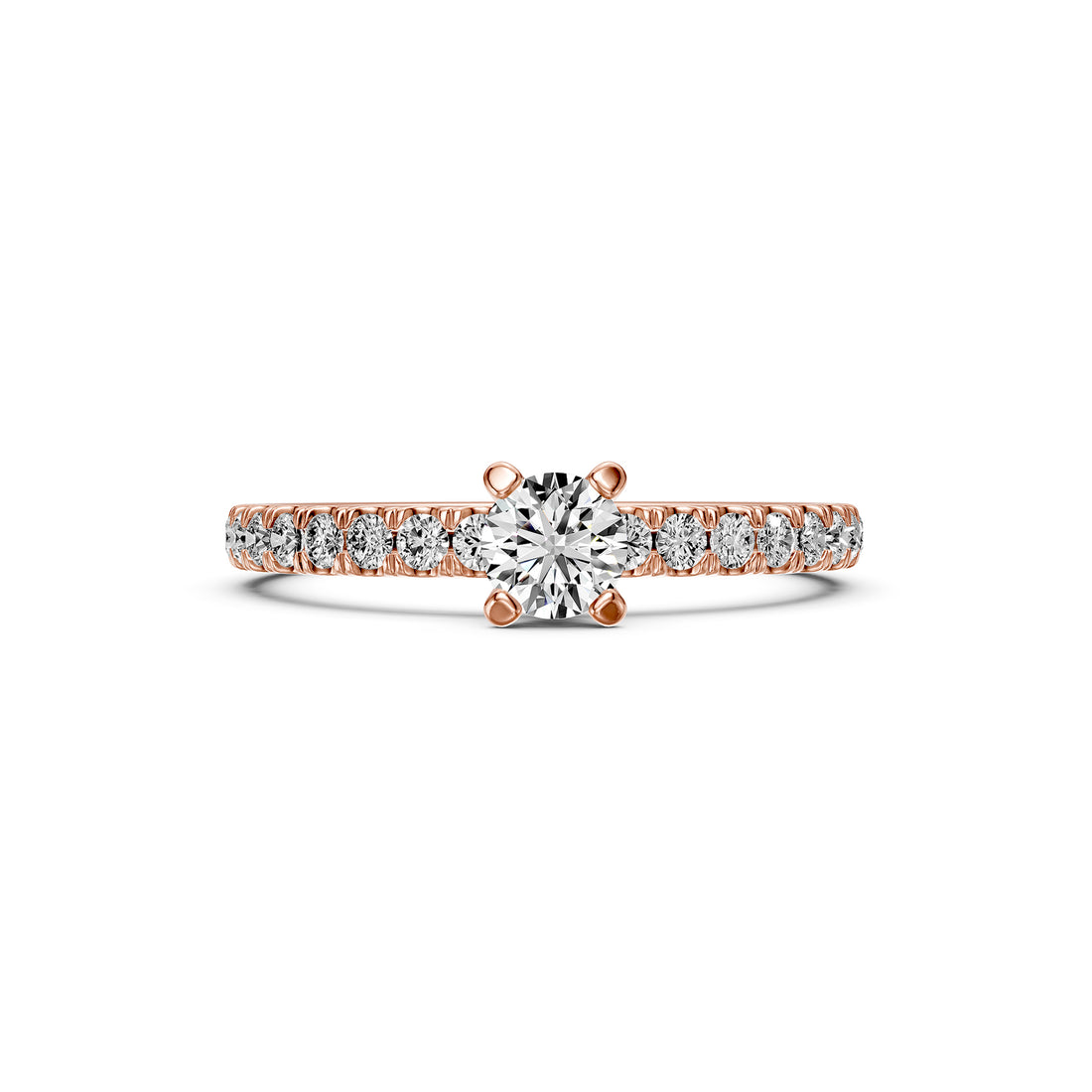Diamond Ring in Rose Gold