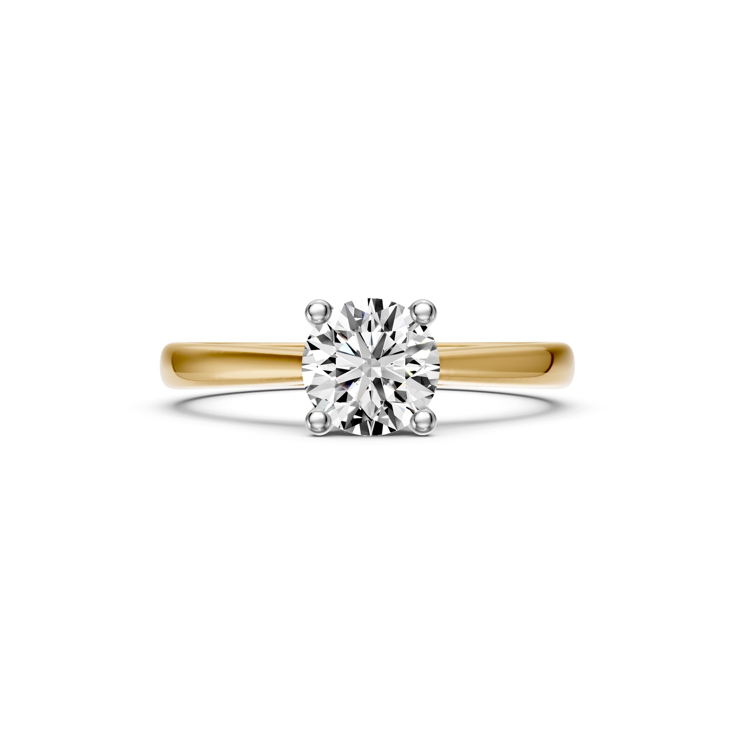 Diamond Ring in Yellow Gold